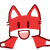 happy fox